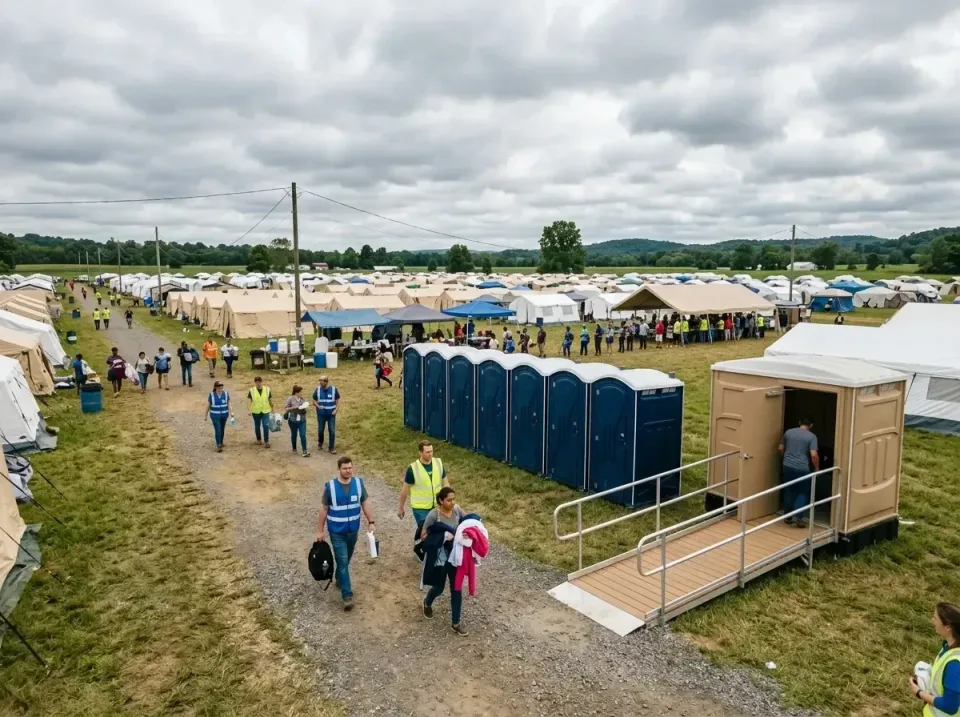 disaster-relief-camp-restrooms-010 — frequently asked questions, Dumpster & Portable Bathrooms Rental in Canby, OR